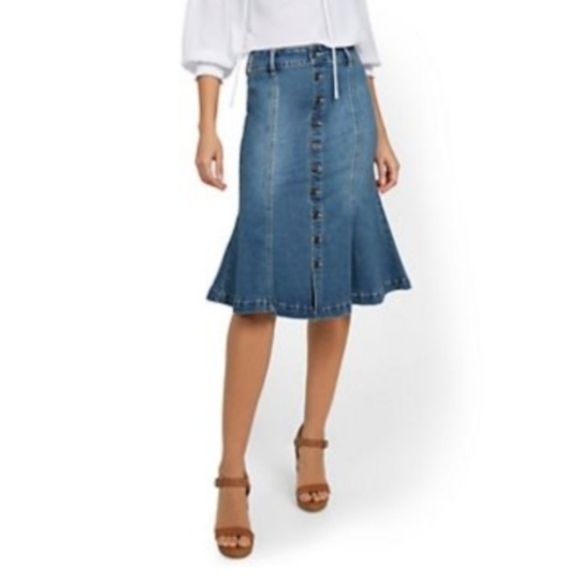 New York & Company Dresses & Skirts - New York and Company Denim Skirt